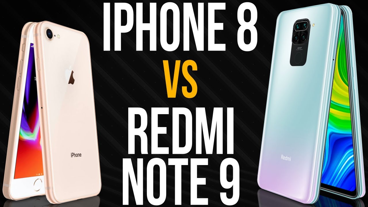 Redmi Note 9 Vs Iphone 8