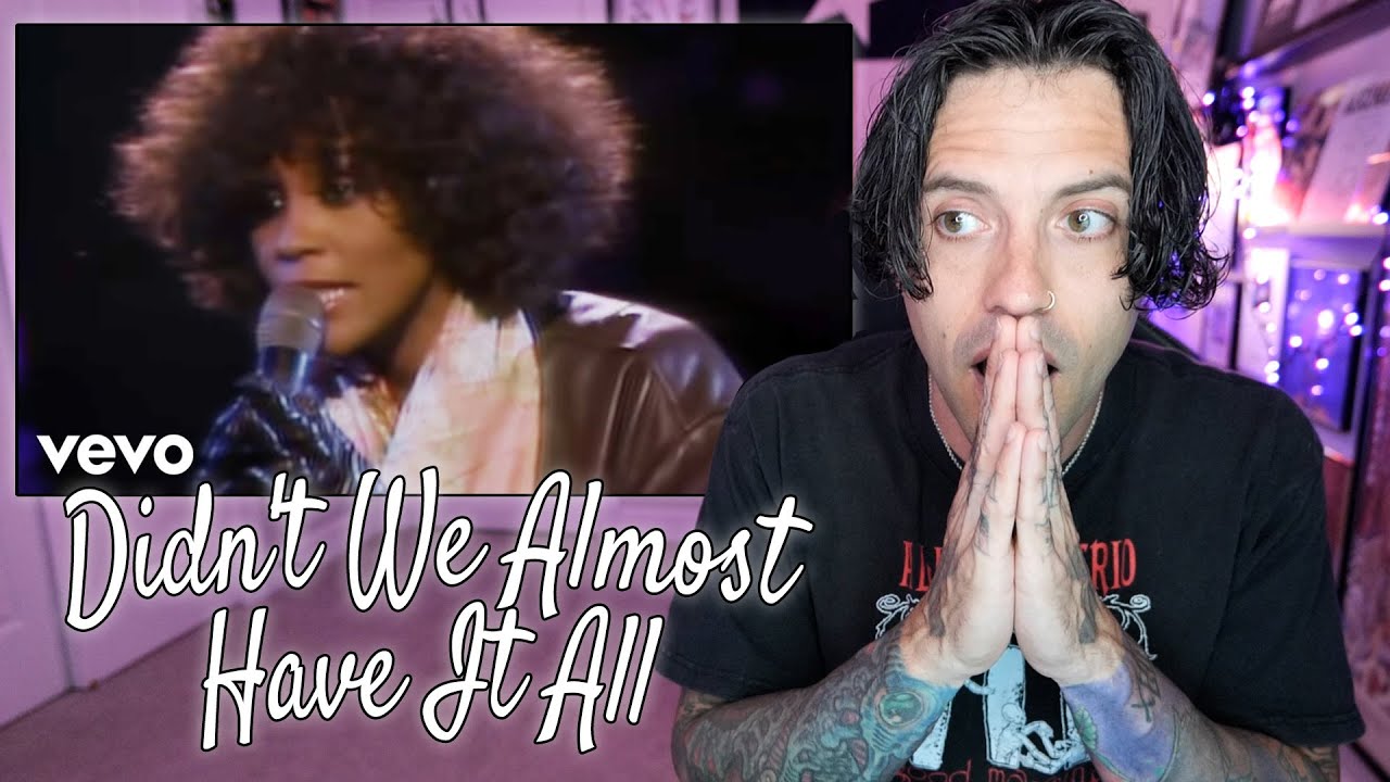 Whitney Houston - Didn't We Almost Have It All (Live) REACTION