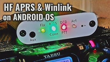 HF APRS en HF Winlink op ANDROID-apparaten