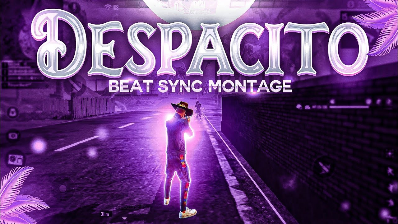 Despacito Beat Sync Montage Free Fire | 16K Special | 