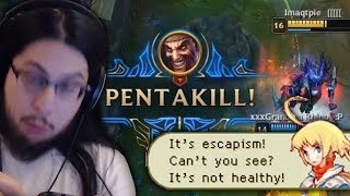 Imaqtpie - 40 YEAR OLD MAN DOMINATES LEAGUE OF LEGENDS WITH DRAVEN ON THE NEW PATCH