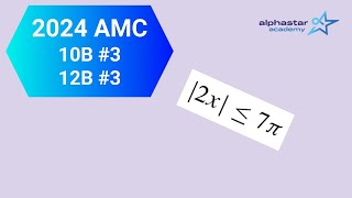 2024 AMC 10B #3 and AMC 12B #3