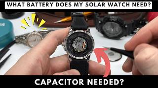 What type of Capacitor does your Citizen Eco Drive or Solar Watch take