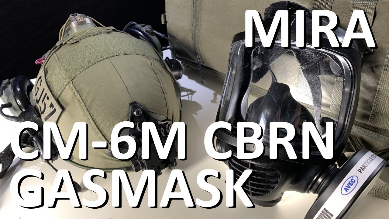 Mira Cm 6m Cbrn Gasmaske Youtube
