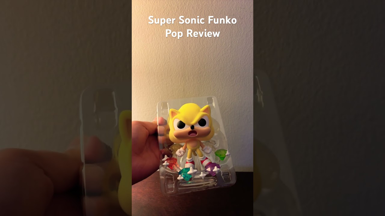 Super sonic funko pop review 