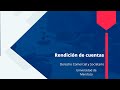 Rendición de Cuentas