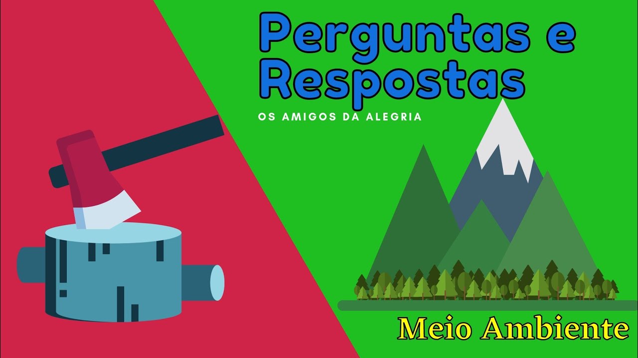 QUIZ  PERGUNTAS E RESPOSTAS SOBRE O MEIO AMBIENTE 