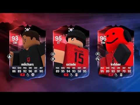 ongoal x miichars x oxlade INSANE SKILLSHOW to beat w_zzrd’s England | (Roblox PRS S15)