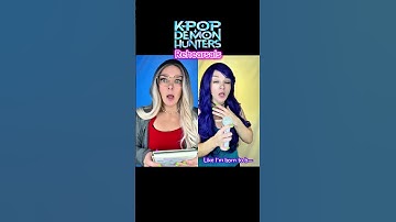 K-POP Demon Hunter rehearsals! 🫢 #rumi