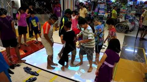 RichTech Interactive Floor at Singapore Shopping Mall