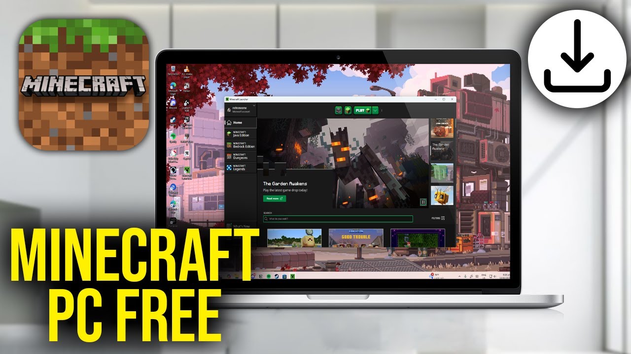 How To Download & Play Minecraft On PC, Laptop For Free - YouTube