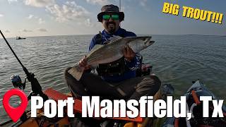 ONE BIG TROUT & PLENTY OF ACTION! | Kayak Fishing