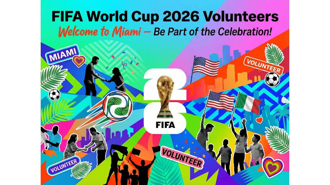 Voluntario FIFA Copa Mundial 2026 MIAMI