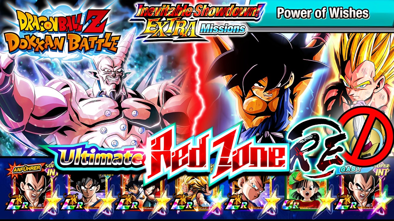Power of Wishes Vs. Omega Shenron (EX) - ULT. RED ZONE: RE [GT] • DBZ: Dokkan Battle (4K 60FPS)