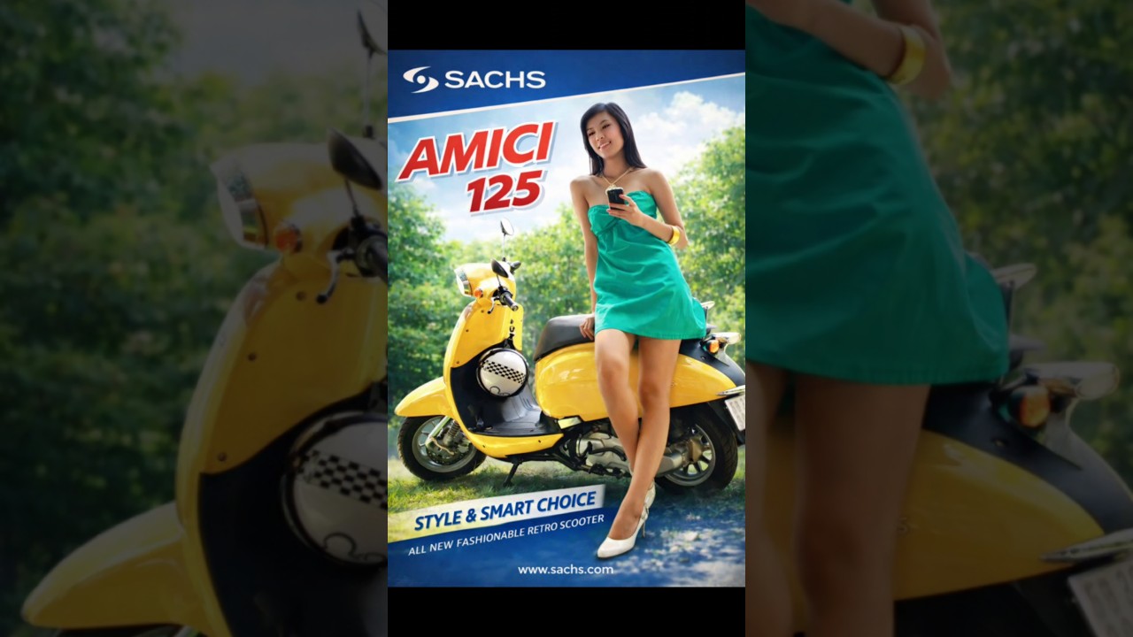 SACHS AMICI 125 điệu đà 