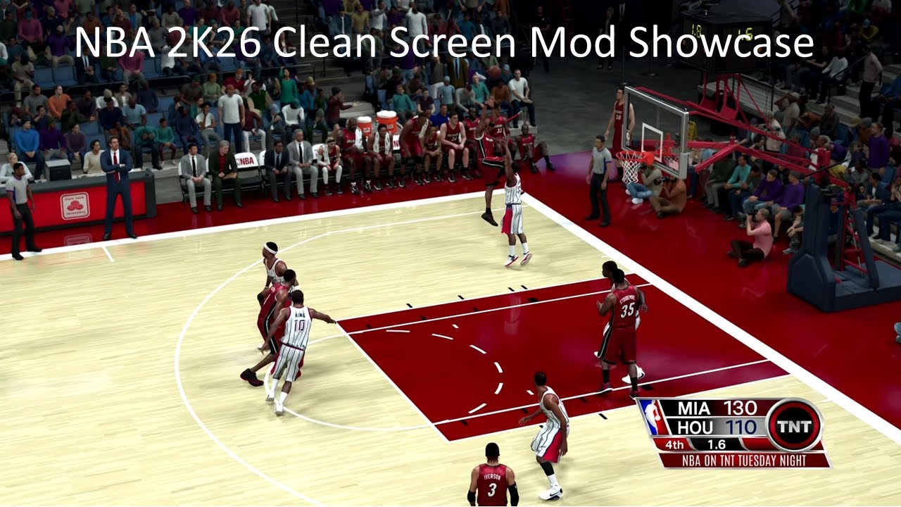 NBA2K26 Clean Screen Mod Showcase