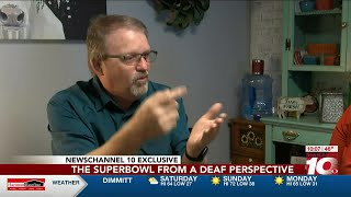 VIDEO: ‘If they can hear it, why can’t we see it?’: The Superbowl from a Deaf perspective