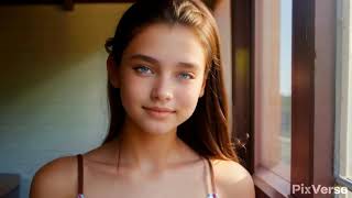 Beautiful American Teen Model Created In Pixverse Ai
