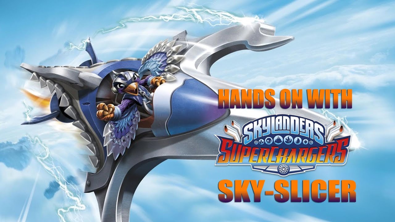 Skylanders SuperChargers vehicle gameplay Sky Slicer YouTube