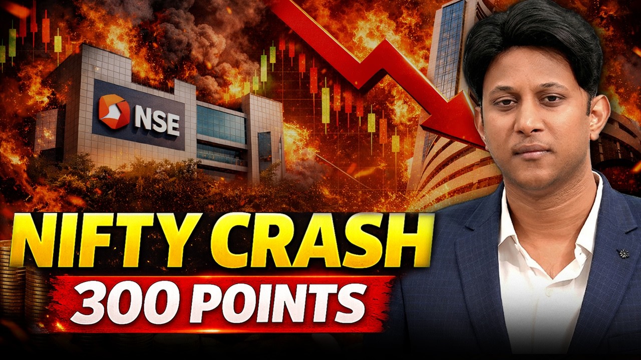 Nifty 300 Points Crash?! மீண்டும் Crash-ஆ? Review Preview