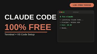I Ran Paid Claude Code for FREE - Terminal + VS Code (1.3B+ Free Tokens)