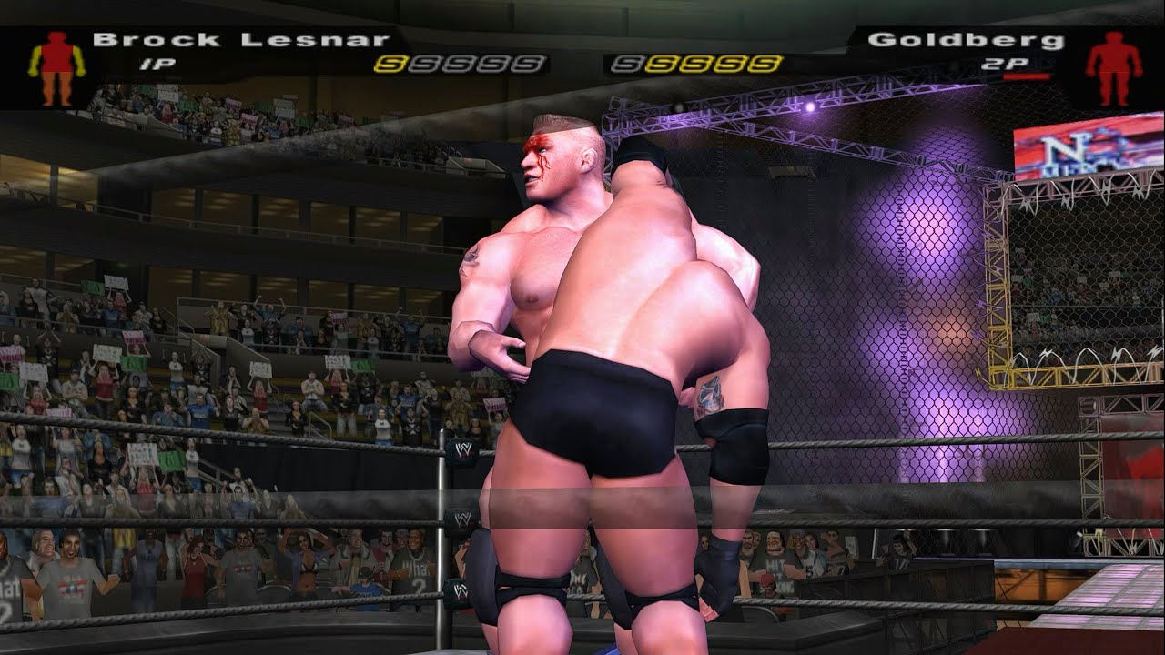 Brock Lesnar vs Goldberg | Here Comes the Pain | Table Ladder Chair | RX 6600 | HCTP