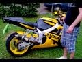 GSX-R 750 K2 GP exhaust test. Extremely loud!