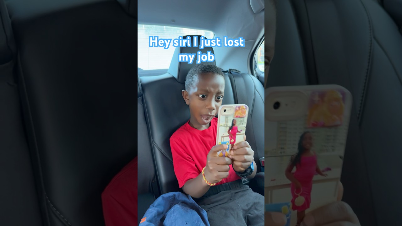 Hey siri I just lost my job 