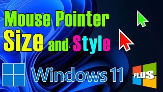 Windows 11 Tutorials  ||  Change Mouse Pointer Size and Style