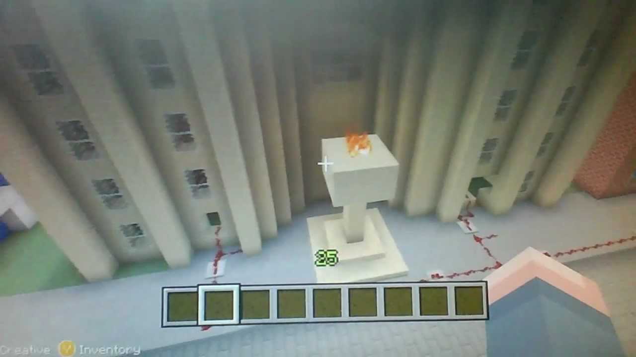 minecraft temple gets blown up - YouTube