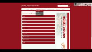 Java, JSP And MySQL Project On Student Management System