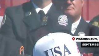 Trump honors 9/11 hero Update