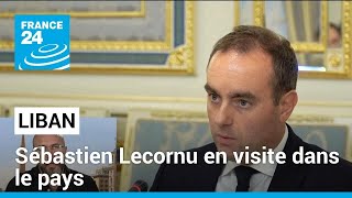 Le ministre français des Armées en visite au Liban • FRANCE 24