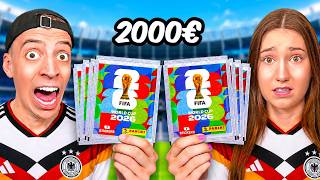 2000€ WM 2026 STICKER OPENING BATTLE! 😱 Wer gewinnt?