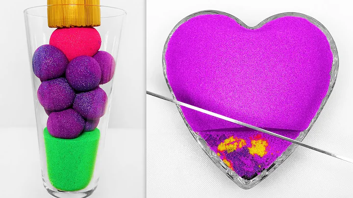 Very Satisfying and Relaxing Compilation 336 Kinetic Sand ASMR