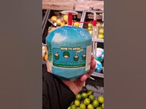 Кокос с трубочкой из глобуса - YouTube