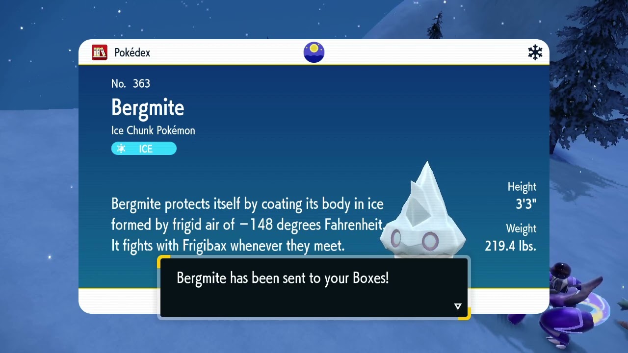 Where to find Bergmite | Pokemon Scarlet and Violet