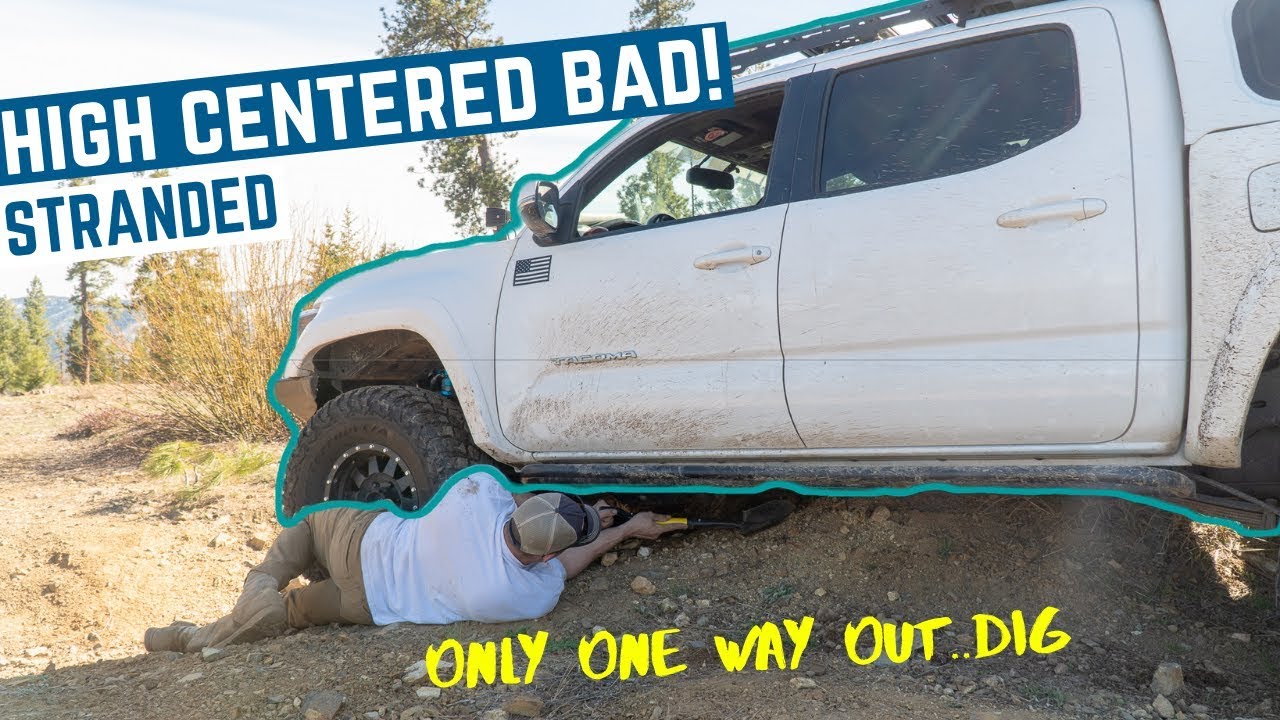 High Centered the Bad on the Back Country Discover Route