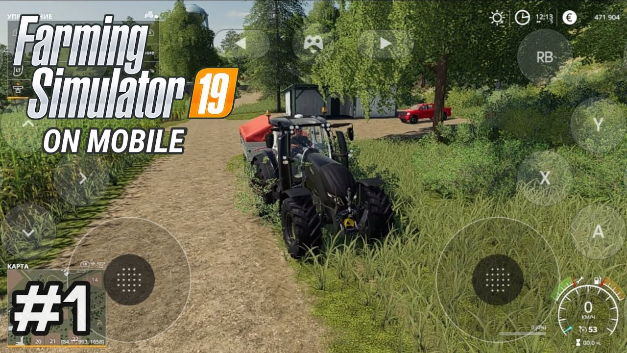 НАЧАЛО КАРЬЕРЫ В FS 19 НА Android! Реально ли? 🤔 | Покупаем участок, технику, строим новые здания