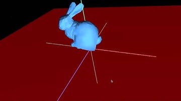 Cloth Collision with Bunny