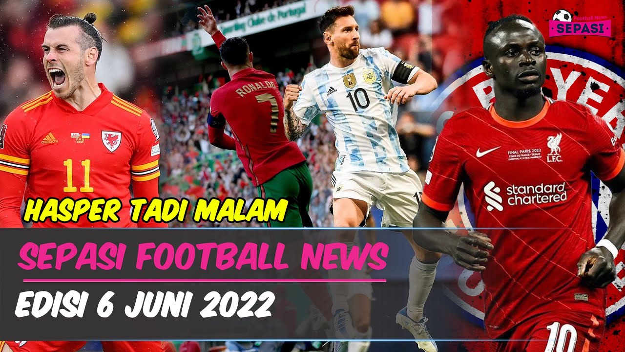 Ronaldo Cetak Brace Messi Borong 5 Gol Wales Lolos Ke PD Tawaran 