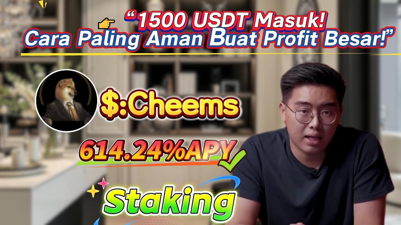 Dapatkan Uang Mudah dengan Staking Cheems! Tanpa Risiko untuk 614.24% Hasil Tahunan!