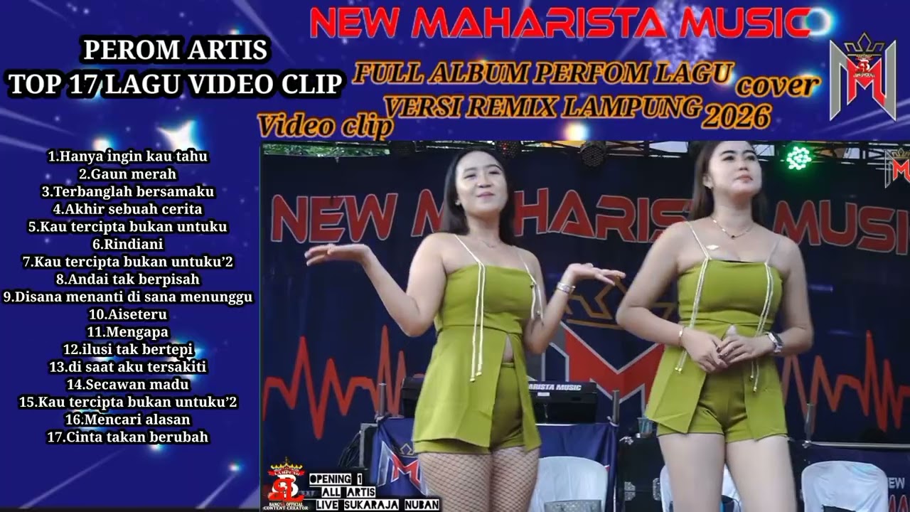 MAHARISTA MUSIK//Full album cover lagu alunan jernih[cocok buat perjalanan] 2026