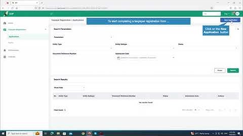 Zimbabwe Taxpayer Registration on the TaRMS Self Service Portal