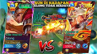 ZILONG RACING TEAM AYAM AYAM'IN SUN/MONKEY NEW SKIN SAMPE TAK BERDAYA DI DALAM TURET!!🔥MLBB
