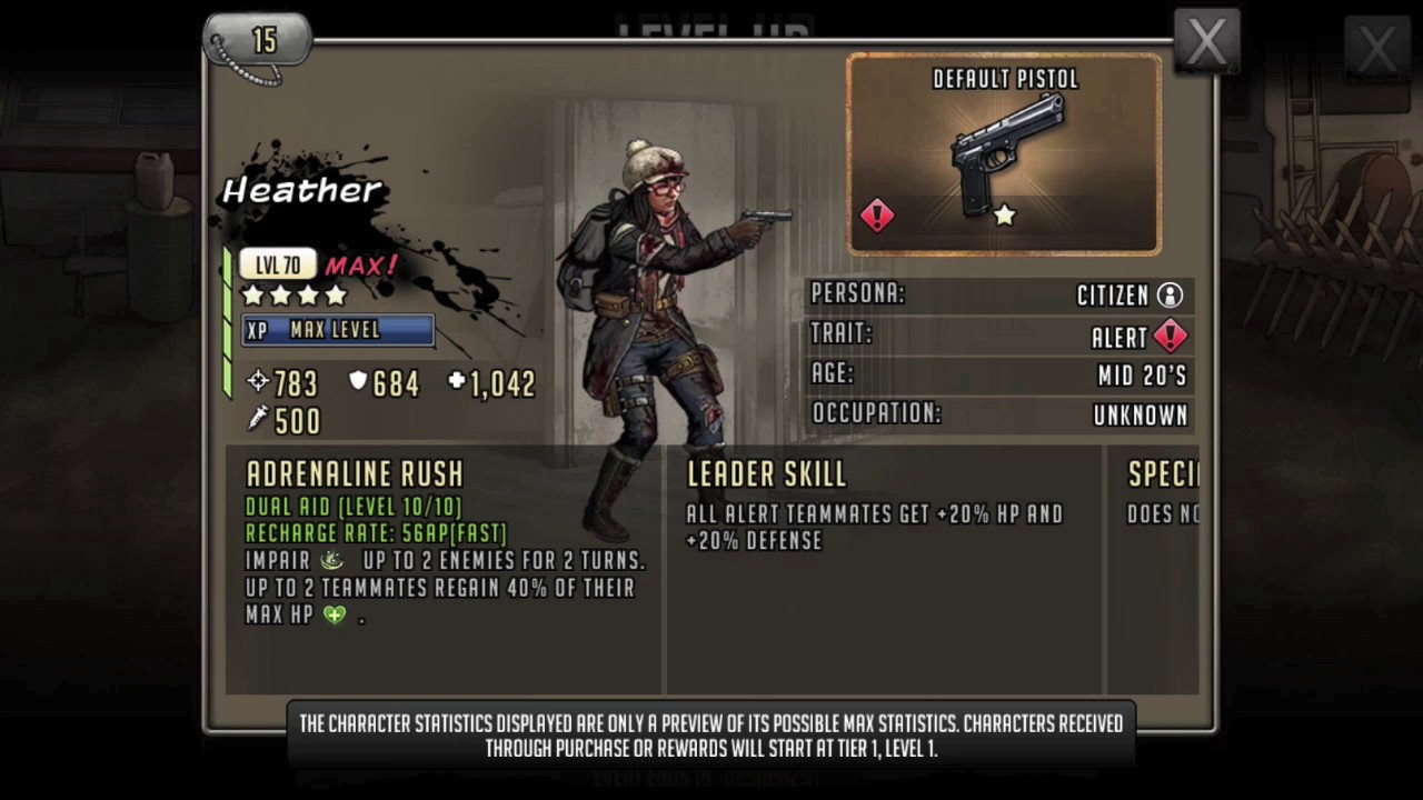 tWD: RTS - New Toon on the Block - Ultra Rare Heather