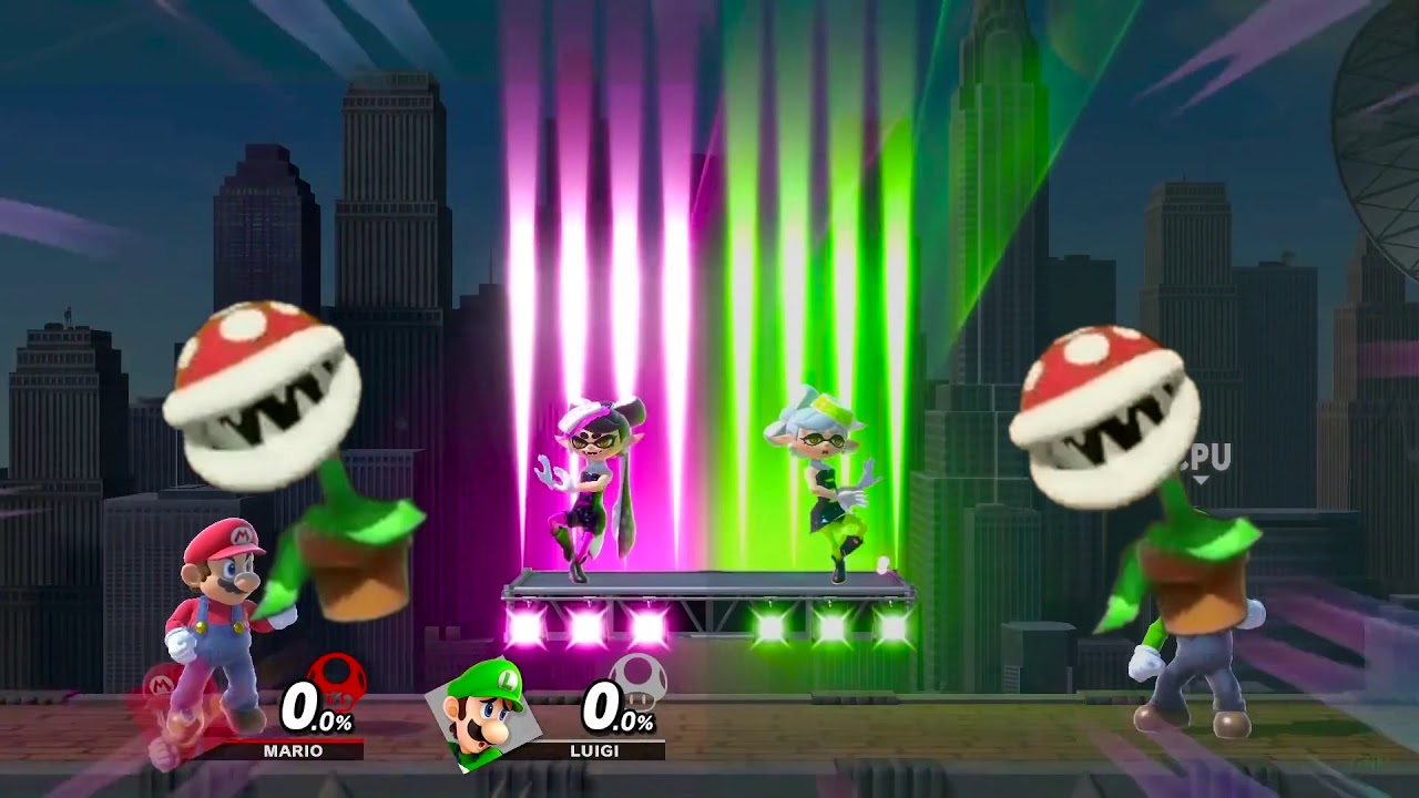 Dancing With Piranha Plant Youtube