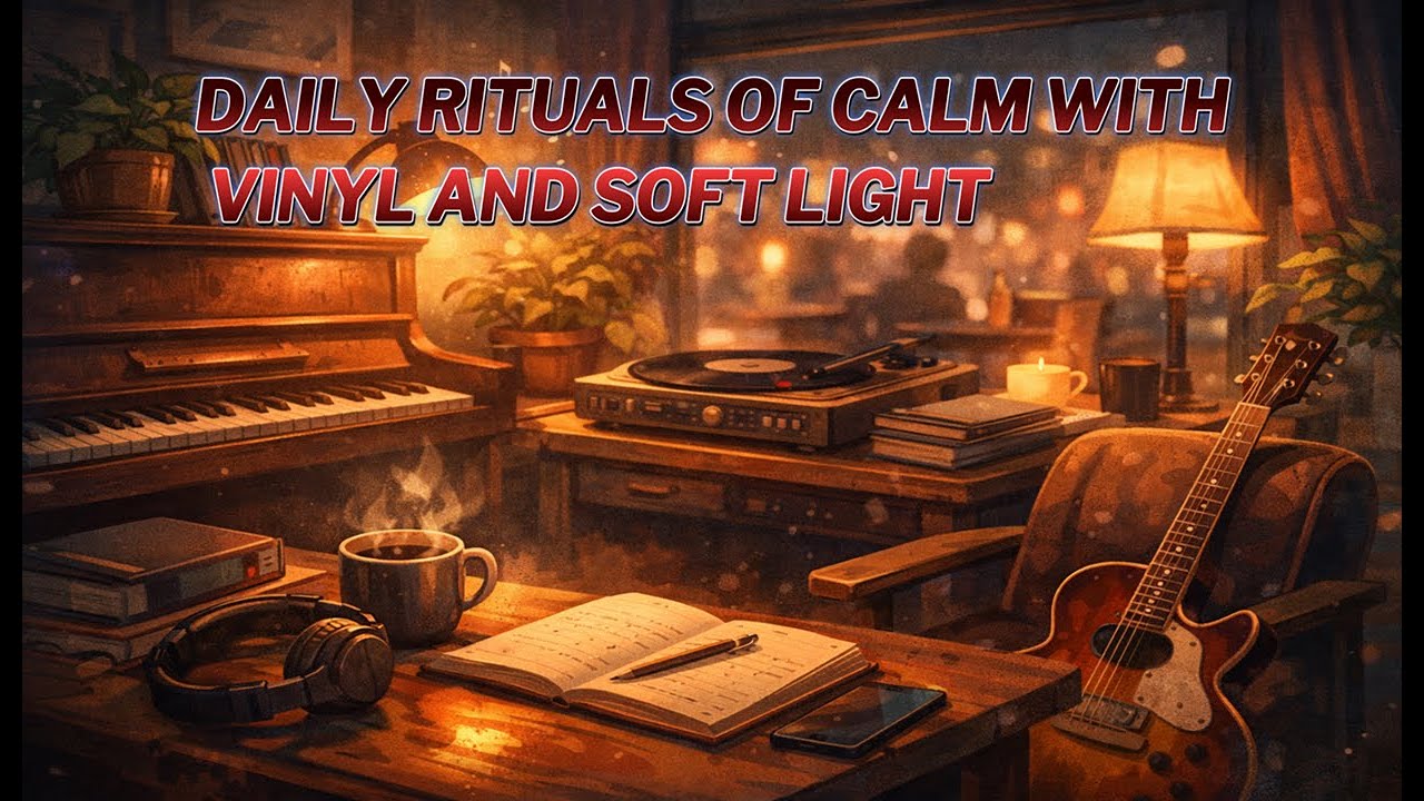 Daily Rituals of Calm With VINYL and Soft Light