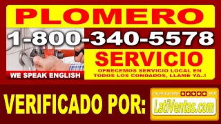 PLOMERO EN ANAHEIM, ORANGE COUNTY