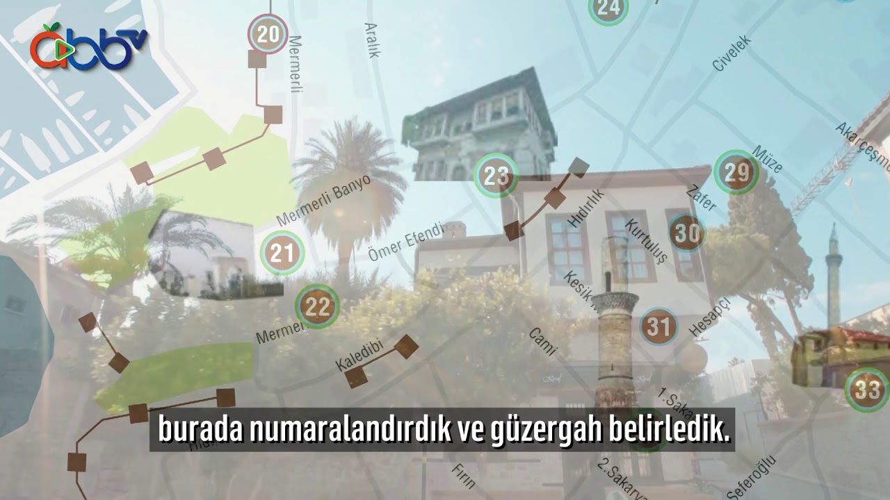 3 Dilde Kaleiçi Haritası